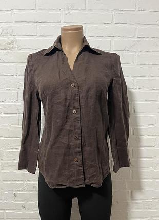 Жіноча сорочка рубашка 100%льон