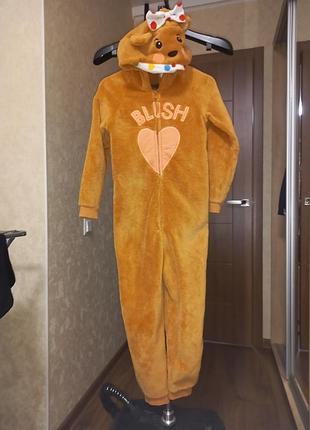 Слип комбинезон пижама мишка