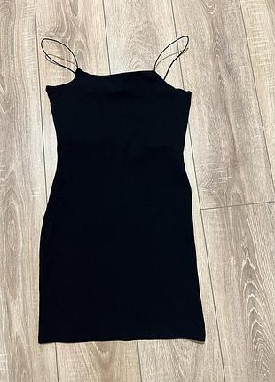 Сукня міні чорна sinsay