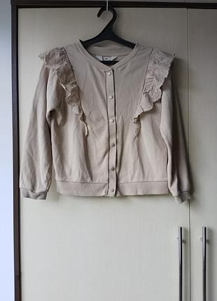 Кофта свитшот,кардиган,свитер h&amp;m на девочку