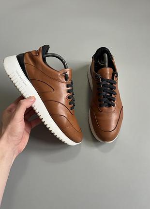 Кроссовки benci brothers brown premiata loro piana 39(24.5cm)
