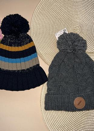 Шапка сірого кольору, утеплена мєховушкою розмір: 8-12 років 💰 210 грн.  1. шапка зимова утеплена мєховушкою.   ✔️128-152 ✔️158/176