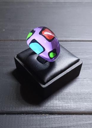 Кольцо женское пластик