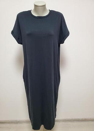Шикарное брендовое трикотажное вискозное платье