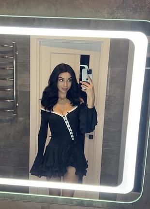 Перука чорна🔝