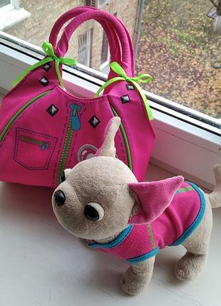 Simba мягкая игрушка собачка chi chi love