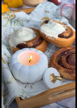 Ароматна натуральна свічка "тепло осені"