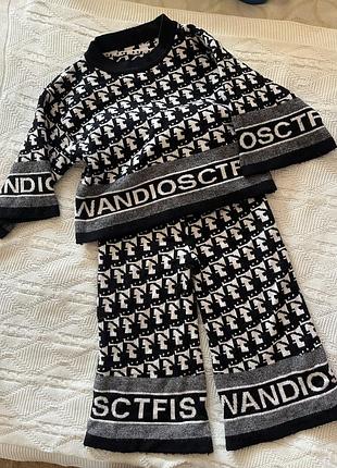 Костюм для дівчинки теплий