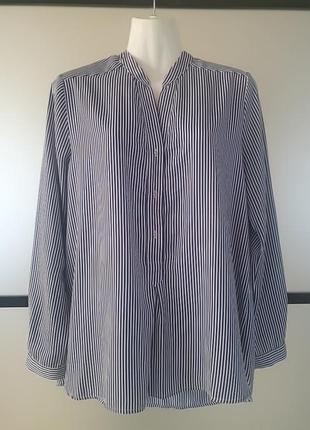 Полосатая блуза mango,р.l, без нюансов