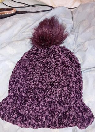 Шапочка женская вязаная акрил германия