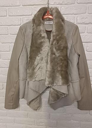 Дублянка куртка з хутром
