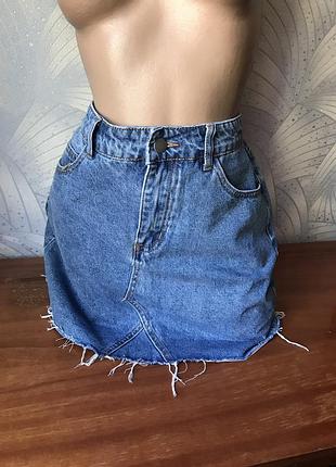 Джинсовая юбка