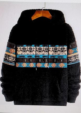 Ого-го какой размерчик тёплая толстовка с капюшоном большой размер, худи кенгуру батал 5xl