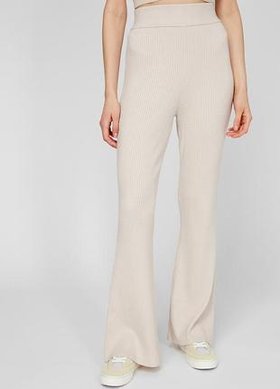 Tommy hilfiger женские бежевые брюки t39 a-line