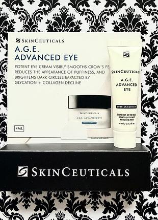 Крем для зони навколо очей skinceuticals a.g.e. advanced eye 4 ml