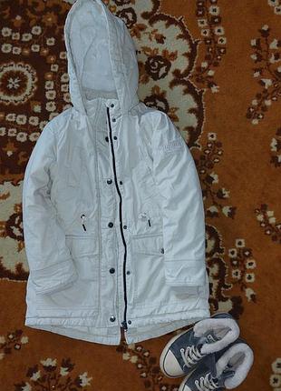 Осенняя парка на девочку