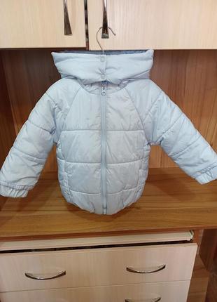 Продам детскую куртку холодная осень/еврозима 92