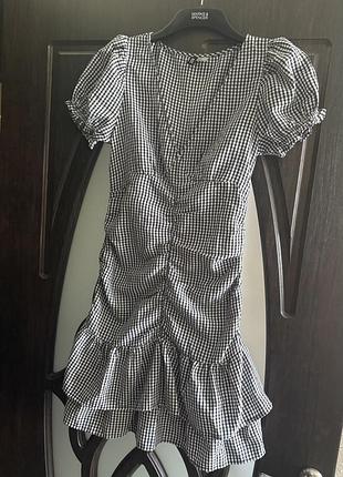 Розкішний, сврафанчик, в клітинку, від бренду: h&m