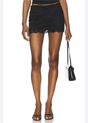 Мереживна міні- спідниця liu jo