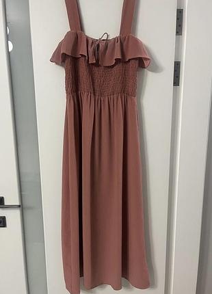 Сукня міді літня zara
