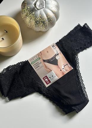 Комплект з 5 жіночих трусиків стрінг мереживо esmara