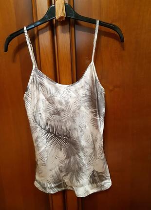 Майка из натурального шелка