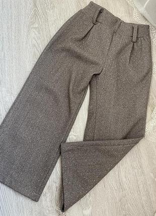 Теплі штани для дівчинки 6 років. брюки зі стразами