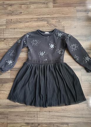 Теплое платье 10-11 лет