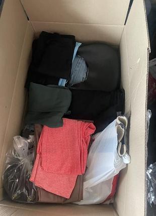 Новые вещи одним лотом пакет одежды брендовые zara в том числе ремень свитера штаны лот