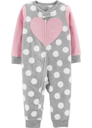 Флісовий ромпер чоловічок 18-24 м