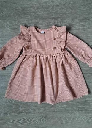 Платье теплое на девочку 98 размер