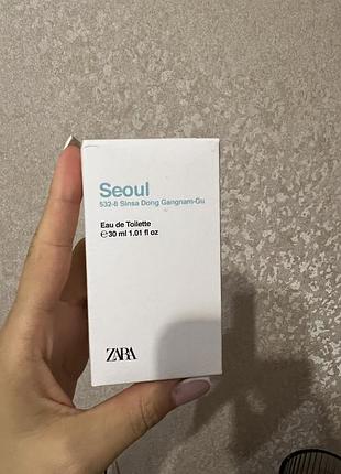 Парфуми zara men seoul💙