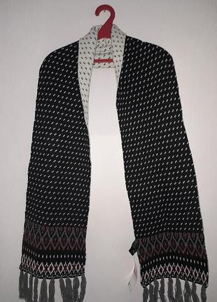 Теплий шарф 3
