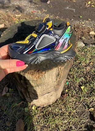 Кросівки-ботинки на флісі с.луч