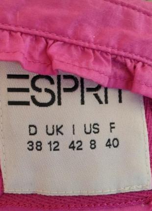 Блуза з рюшами з 100% бавовни esprit4 фото