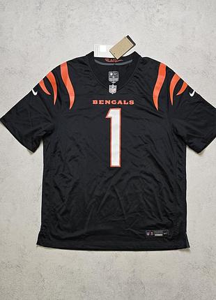 Американський футбол ja'marr chase cincinnati bengals nike engineered jersey