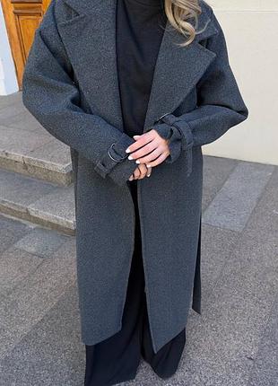 Пальто на синтезе цвета в ассортименте