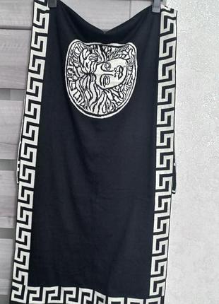 Жіночій довгий шарф versace