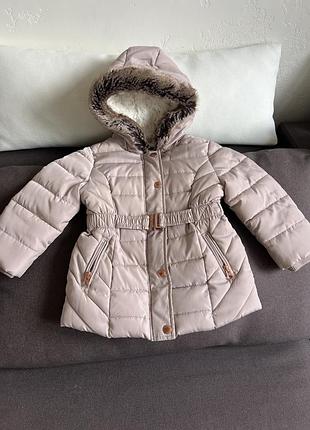 Курточка зимова для дівчинки 3-4 роки