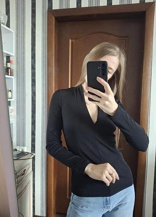 Лонг с вырезом