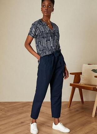 Лляна блуза оверсайз monsoon, льон