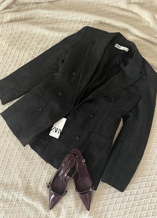 Жакет zara вовна