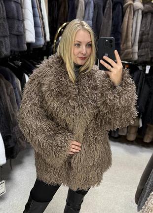 Шуба жіноча шуба лама шуба хутряна дублянка жіноча