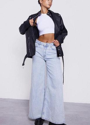 Брендовые джинсы палаццо