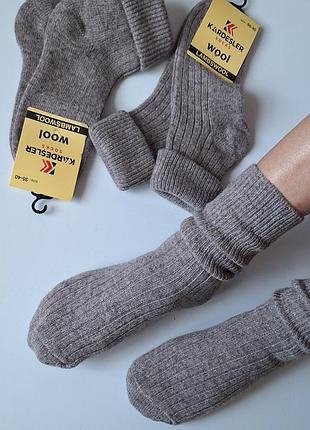Жіночі шкарпетки носки шерстяні турецькі сірі 35-40 вовняні