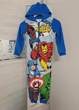 Кигуруми для мальчика 5-6 лет супергерои марвел