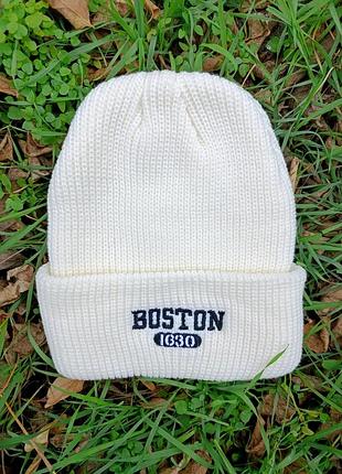 Зимняя шапка / мужская шапка / женская шапка / шапка с принтом