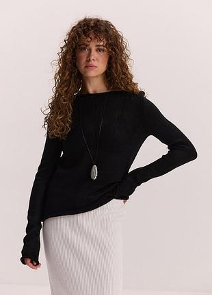 Акція вязана кофта з ажурним ефектом