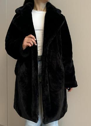 Шуба із штучного хутра