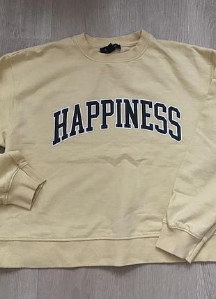 Свитшот s лимонный